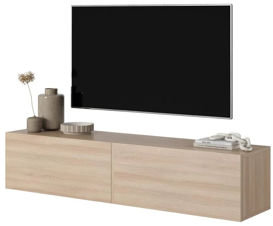 TV skrinka/stolík Bakira 140  (dub linberg). Akcia -18%. Vlastná spoľahlivá doprava až k Vám domov. 1099016