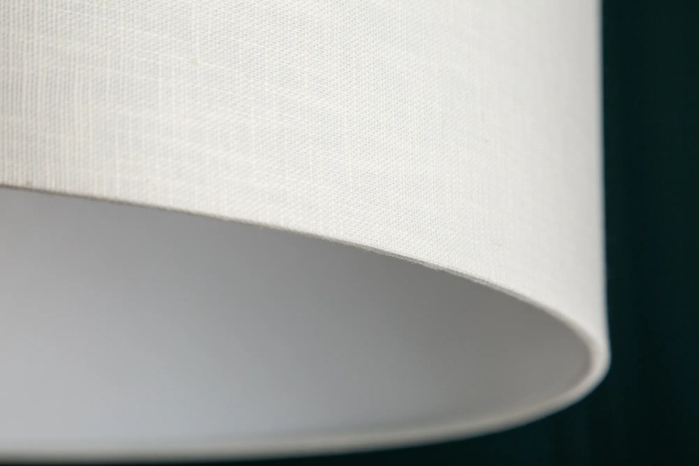 Stojacia lampa Big Bow 170-180cm ľanová biela
