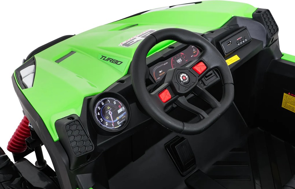 Ramiz Elektrická bugina TURBO 23 pre deti zelená