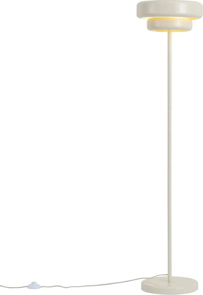 Retro stojaca lampa béžová 140cm - Ophelia