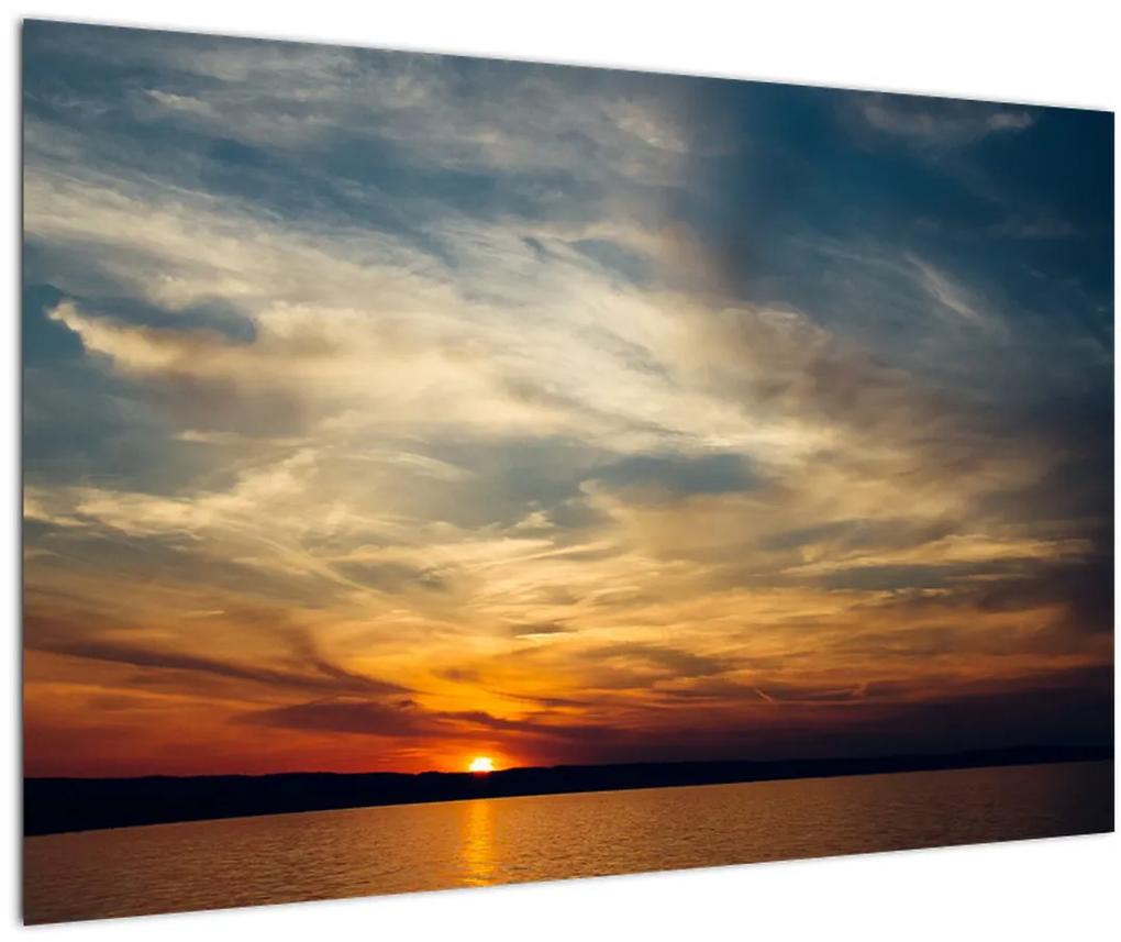 Obraz západu slnka (90x60 cm)