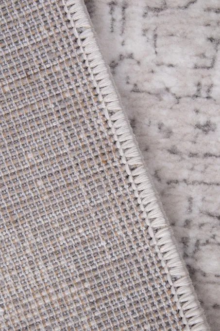 Koberec BUTIK 370 krémový / sivý