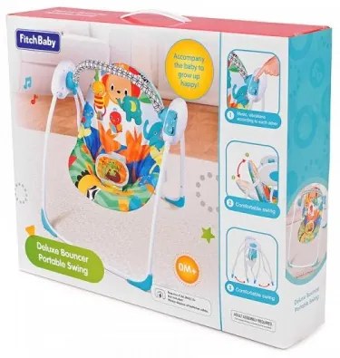 Kolíska s automatickym hojdaním