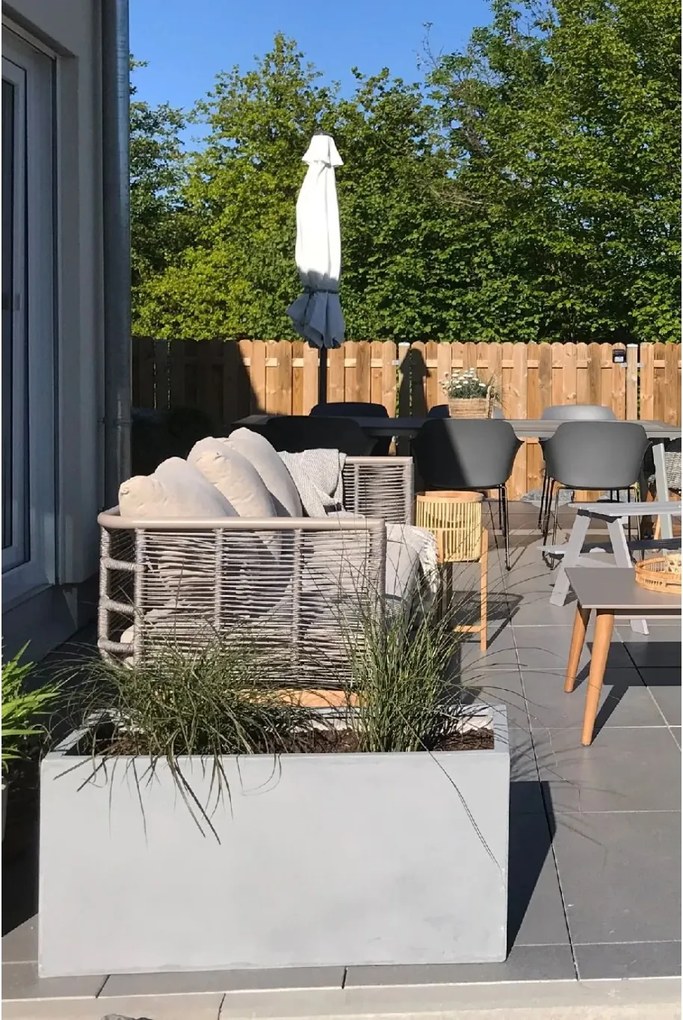 Hrantík MAXI, sklolaminát, šírka 80 cm, betón design