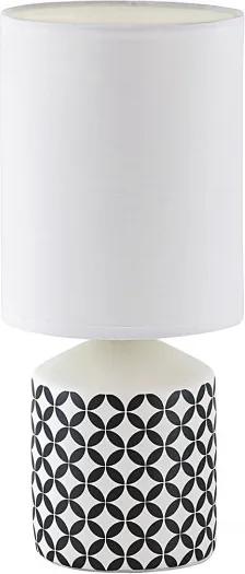 Rábalux Sophie 4398 nočná stolová lampa  biely   keramika   E14 1x MAX 40W   IP20