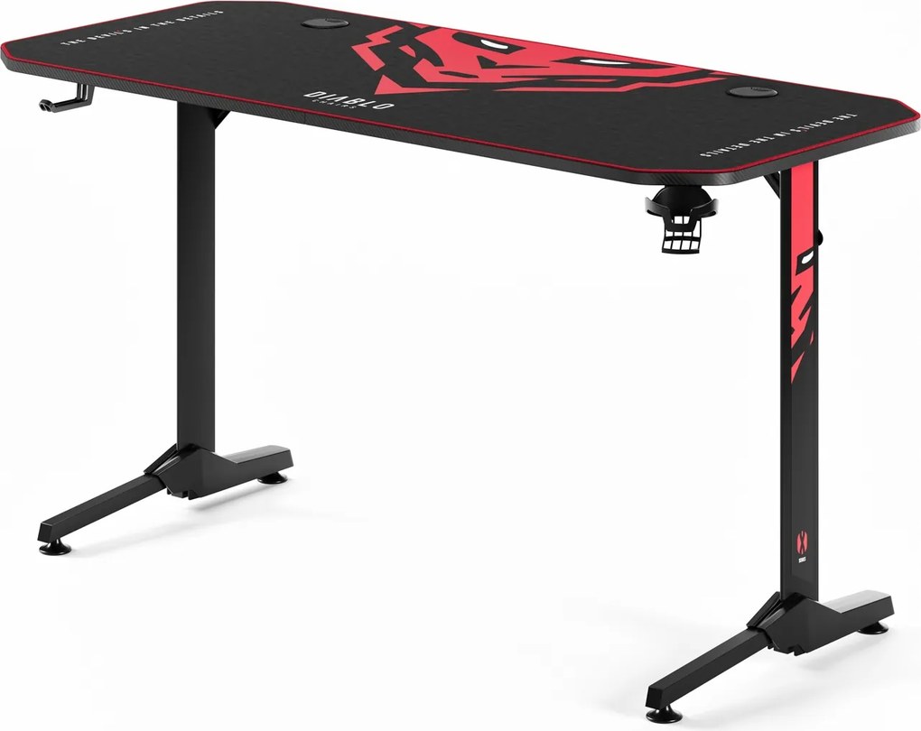 Herný stôl 140 cm čierny: Diablo X-Mate 1400
