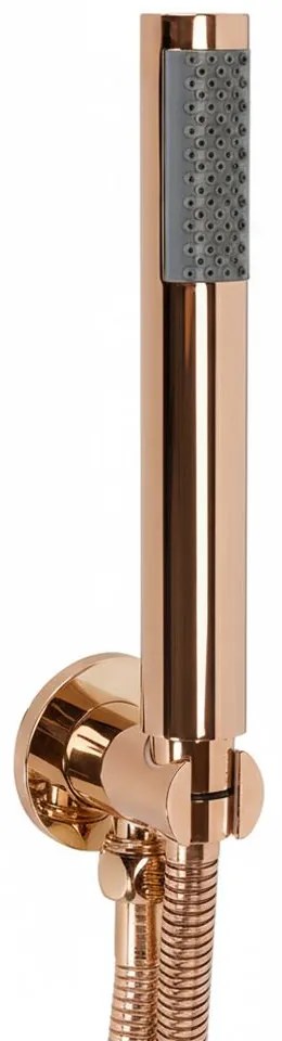 Rea Lungo Diamond, podomietková sprchová súprava + BOX, ružové zlato, REA-P6968