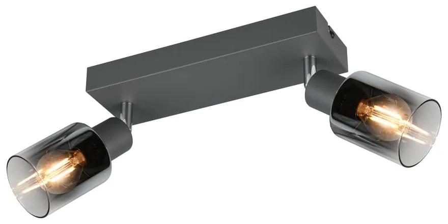 Antracitové bodové svietidlo ø 7 cm Cadiz – Trio