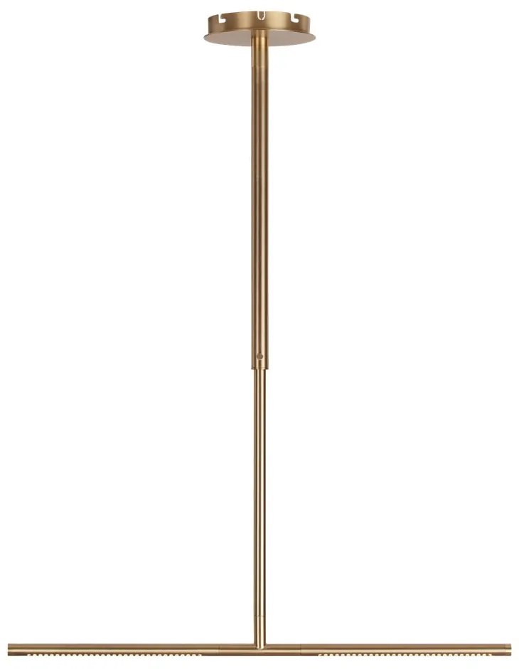 LED stropné svietidlo v zlatej farbe 74x17 cm Omni – UMAGE