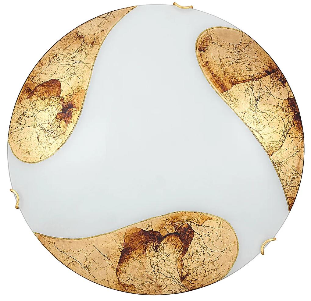 RABALUX Nástenné / stropné svietidlo ART GOLD, 2xE27, 60W, 40cm, okrúhle