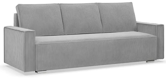 Trojmiestna rozkladacia sedačka NOTO svetlosivá