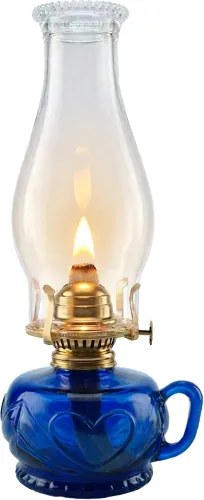 Brilagi - petrolejová lampa MERLIN modrá