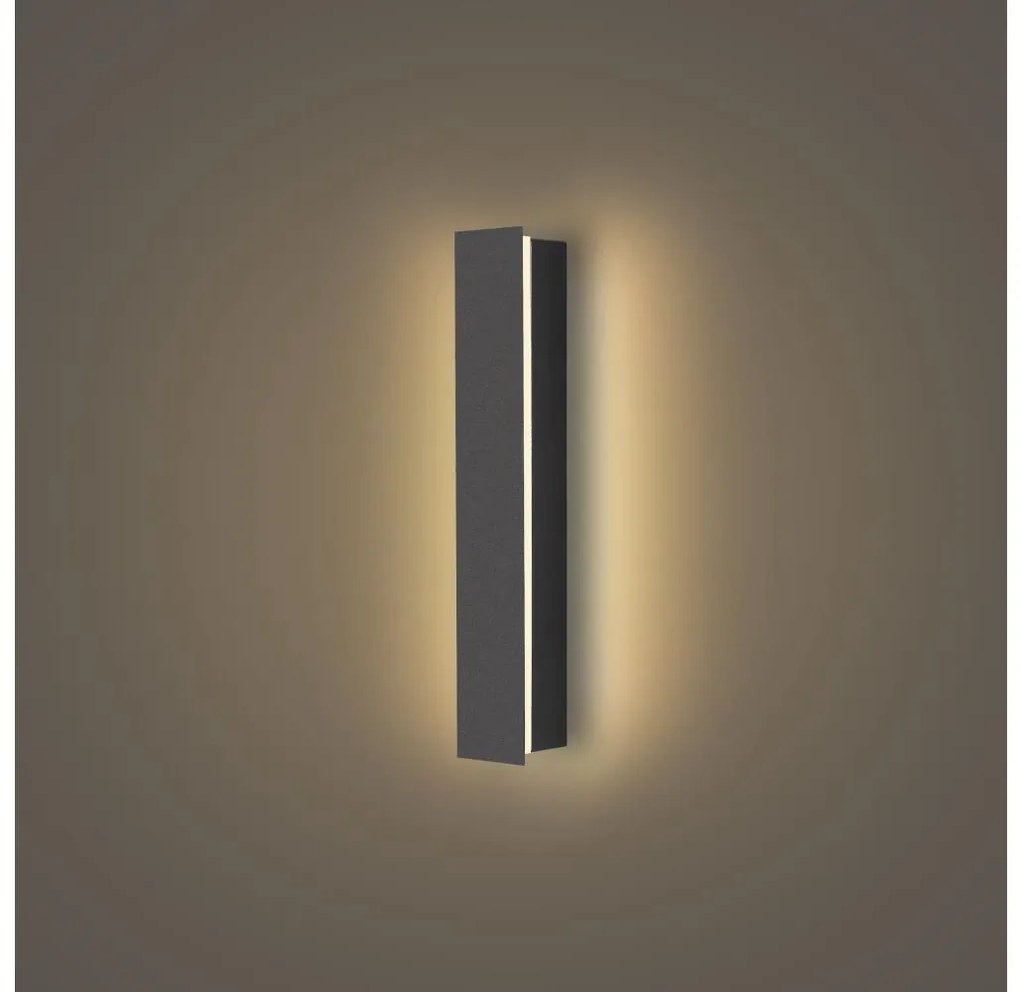 Brilagi - LED vonkajšie nástenné svietidlo LINEAR LED/8W/230V 3000K IP65 antracit
