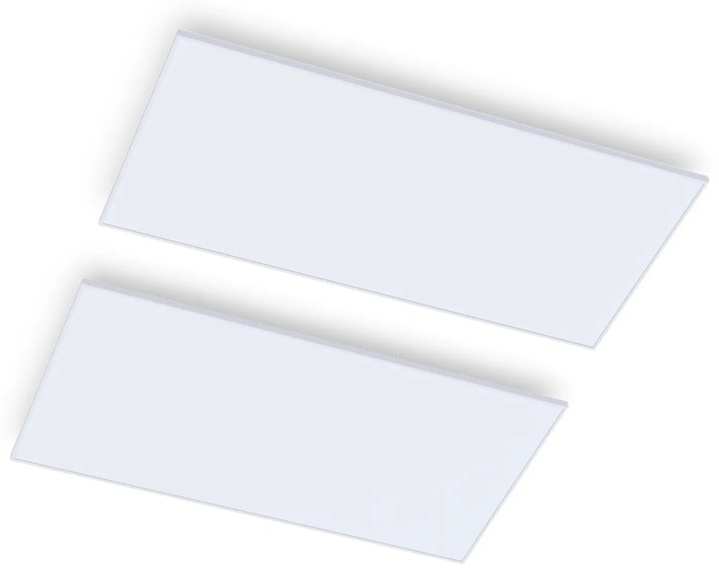 Klarstein Wondersky, infračervený stropný ohrievač, súprava 2 ohrievačov, 60 x 6 x 120 cm (Š x V x H), 700W, IP44