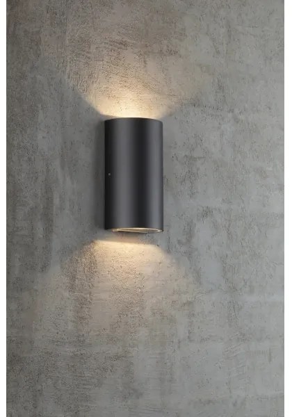 Nordlux - LED Vonkajšie nástenné svietidlo ROLD LED/10,5W/230V IP54 čierna