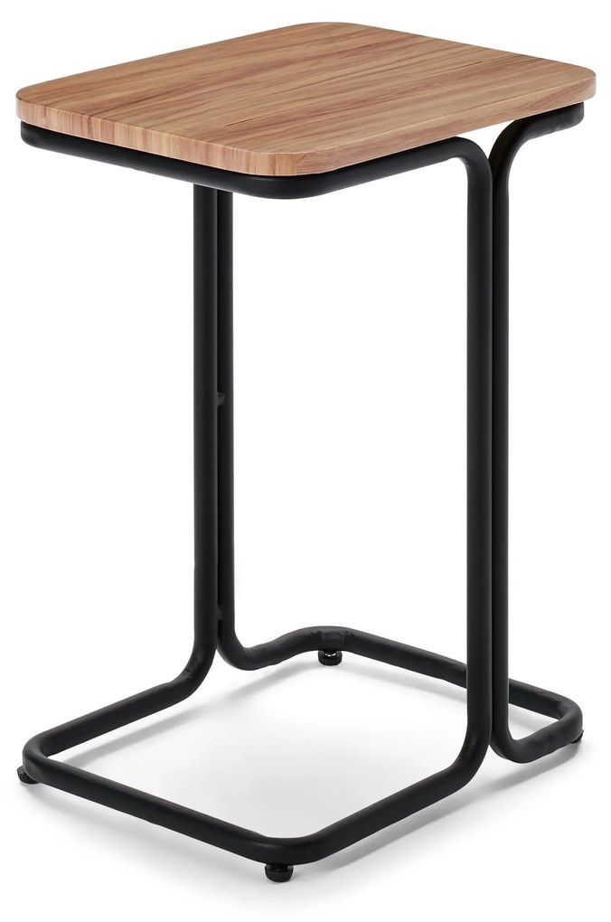 Stôl v tvare písmena C z hliníka