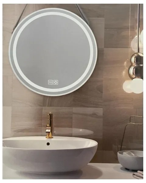 LED Stmievateľné kúpeľňové vyhrievané podsvietené zrkadlo LED/20W/230V 4000K IP44
