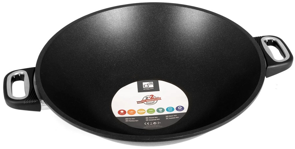 G21 Wok panvica Lagoon 36 cm s pokrievkou