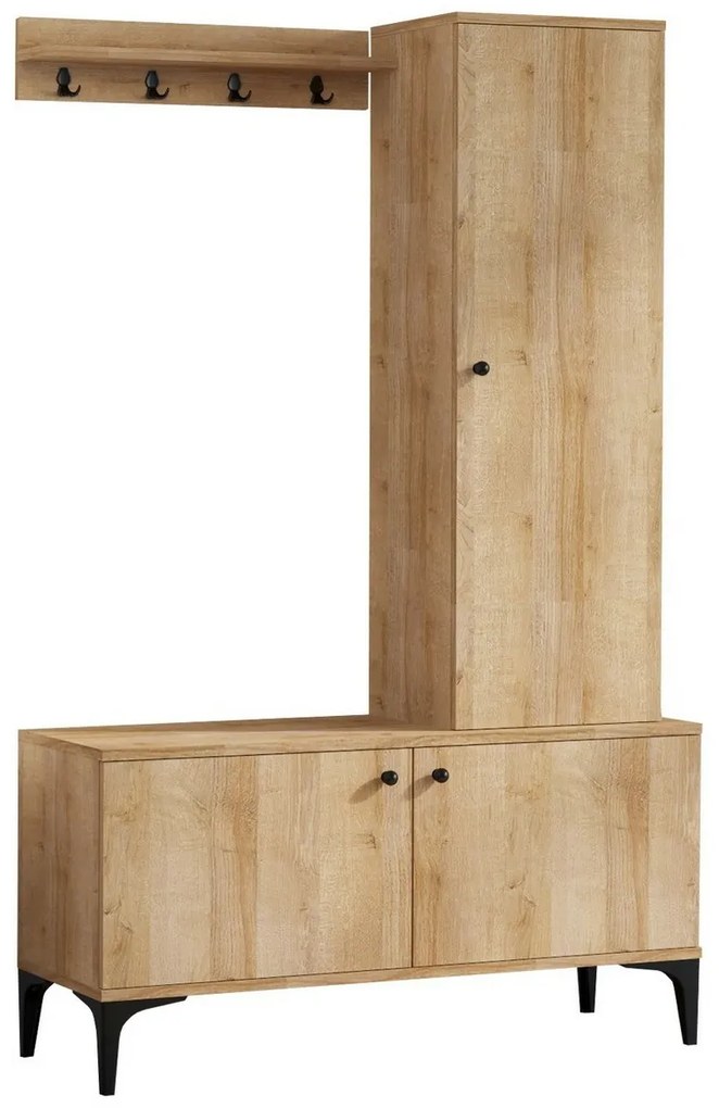Predsieňová zostava Lex Oak and Black