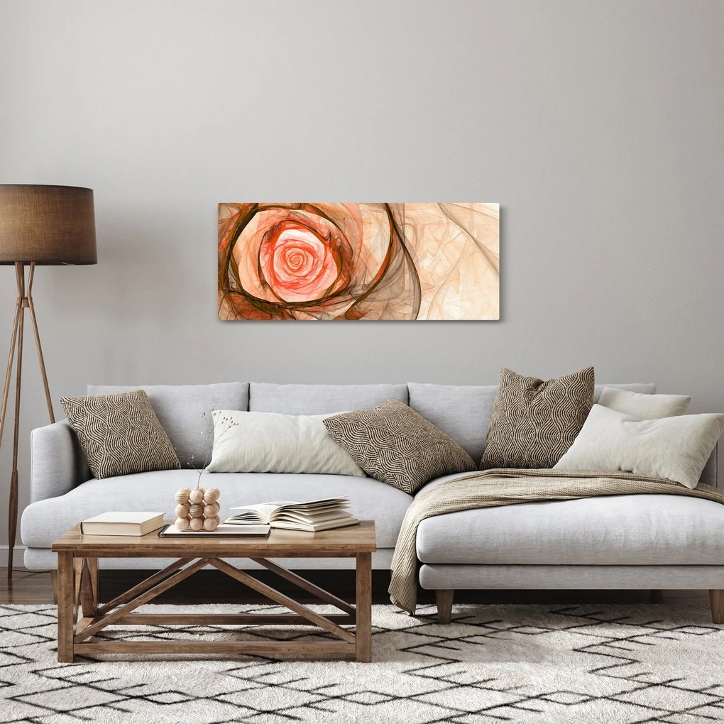 Obraz - Ruže umeleckého duchu (120x50 cm)