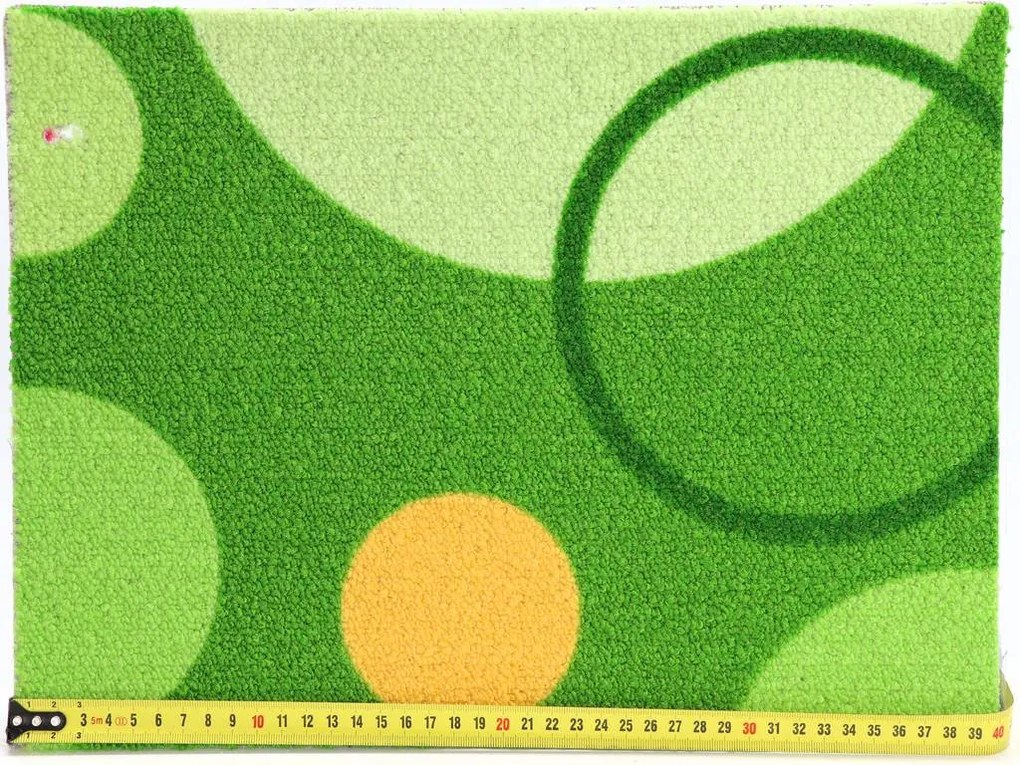 Koberec metráž Expo New 25, na mieru, šíře 4m,5m, zelená, filc, obývacia izba, Associated Weavers