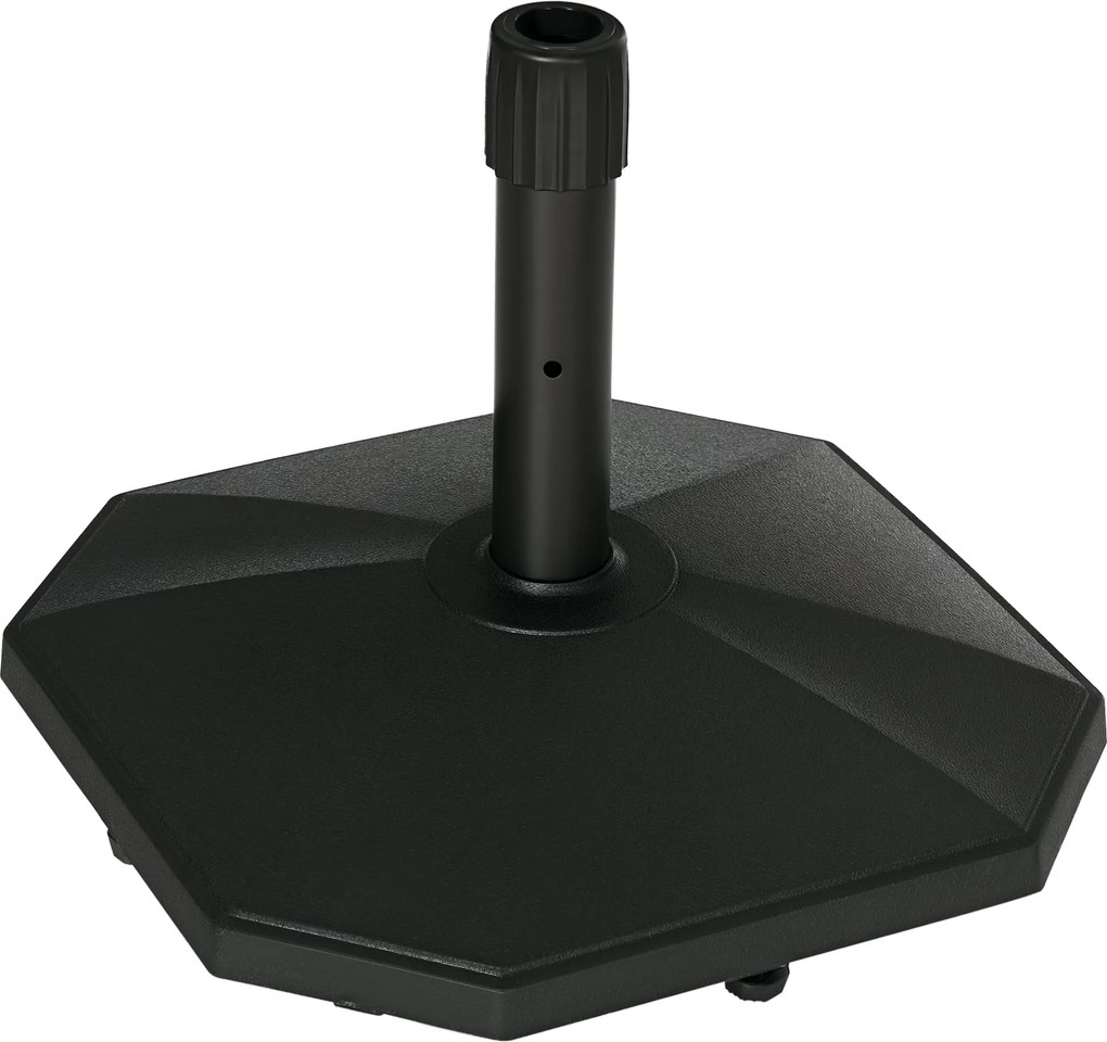 Altánkový stojan na dáždnik Outsunny, 18 kg, základňa pre dáždnik s priemerom Ø 34/38/48 mm | Aosom