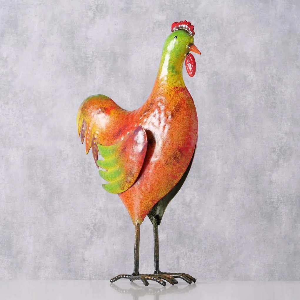BOLTZE Záhradná kovová figúrka Helena, 33x24 cm, viacfarebná