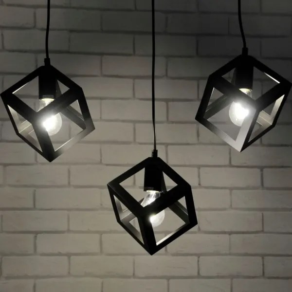 Luster na lanku SWEDEN 3xE27/20W/230V