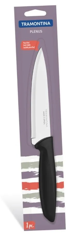 Kuchársky nôž Tramontina Plenus Chef 15cm - čierny