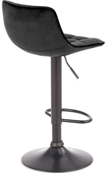 Barová stolička 106x43 cm čierna