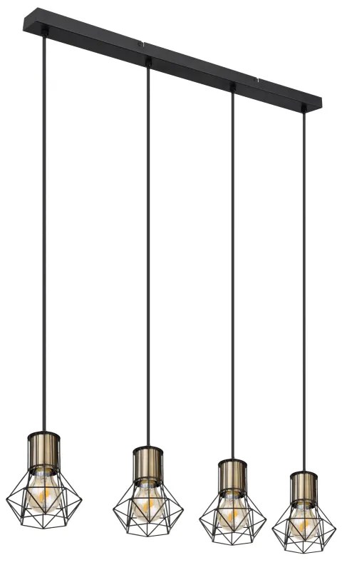 GLOBO PRISKA 54017-4HM Závesné svietidlo