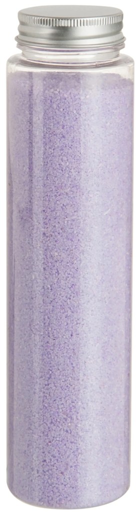 Dekoratívne svetlo fialový piesok vo fľaši 600g - 5,4 * 5,4 * 21 cm