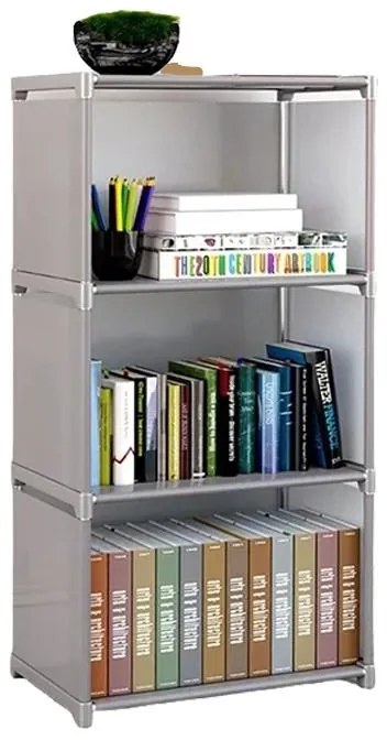 Detský DIY regál s motívom medvedíkov 4 police