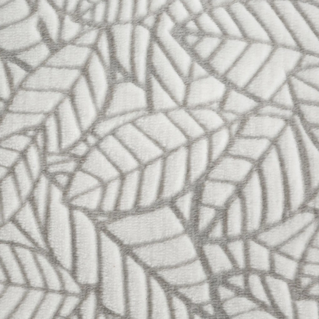 FLEECOVÉ OBLIEČKY FLANO3 140X200 CM, 1 KS 70X80 CM LISTY