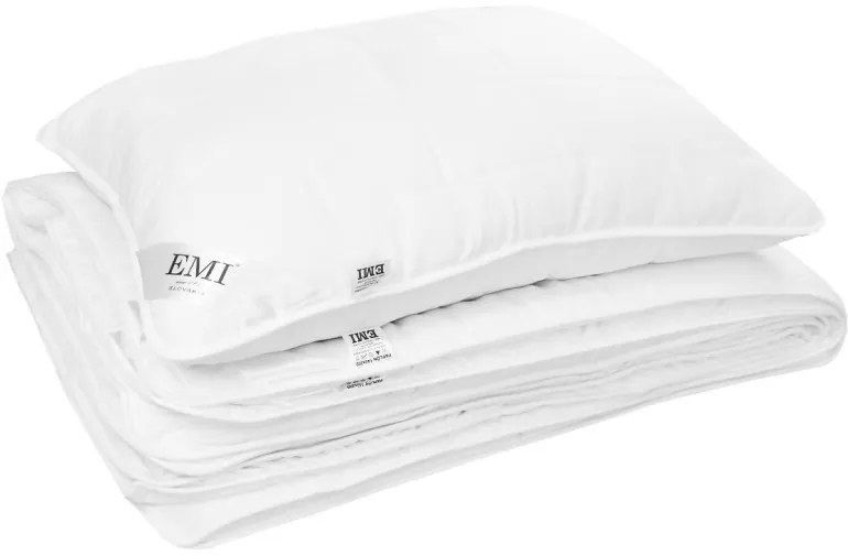 SET Dvojpaplón + prešívaný vankúš 140 x 200/70x90 cm EMI