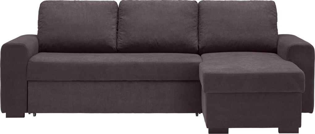XXXLutz ROHOVÁ SEDAČKA, textil, tmavosivá Xora - Sedačky - 002991002801