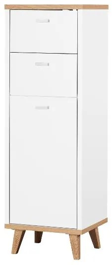 Livarno home Vysoká skrinka do kúpeľne Corfu, 32 x 180 x 28 cm + Skrinka do kúpeľne Corfu, 32 x 96 x 28 cm  (800008577)