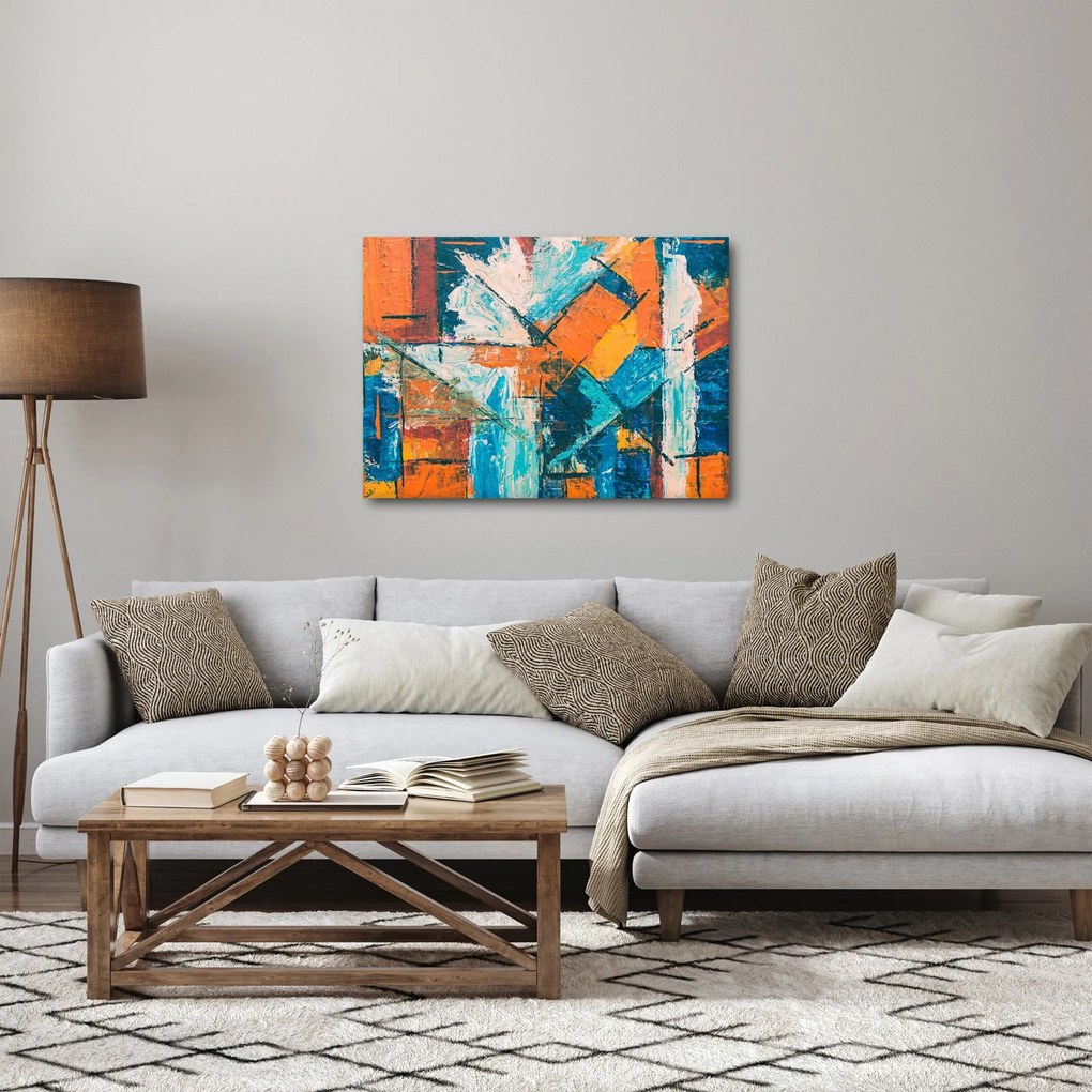 Obraz - Abstrakcia (70x50 cm)