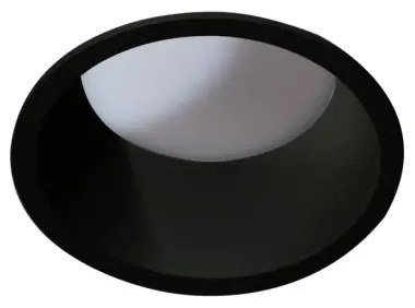 LED svietidlo Aida R9W do sadrokartonu čierne