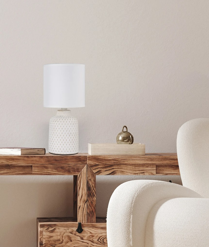 PROXIMA.store - Stolná lampa INER FARBA: biela