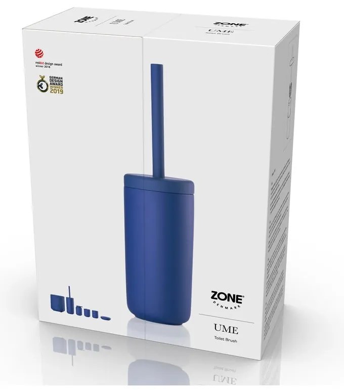 Modrá kameninová WC kefa Ume – Zone