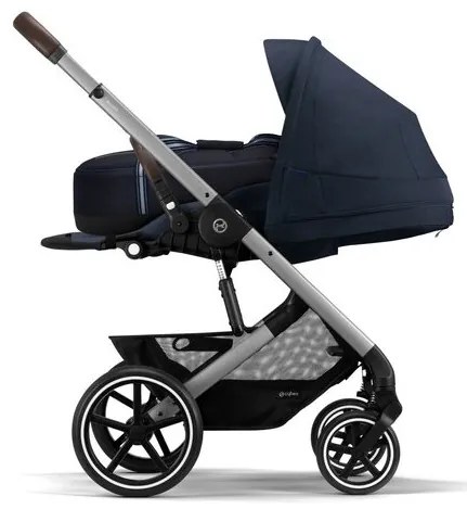 CYBEX športový kočík Balios S Lux - ocean blue (silver frame)