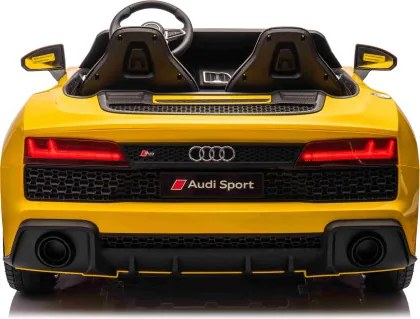 Elektrické autíčko Audi Spyder R8 LIFT žlté