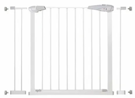 SPRINGOS Detská zábrana nastaviteľná 76-106 cm SPRINGOS BabyLock biela