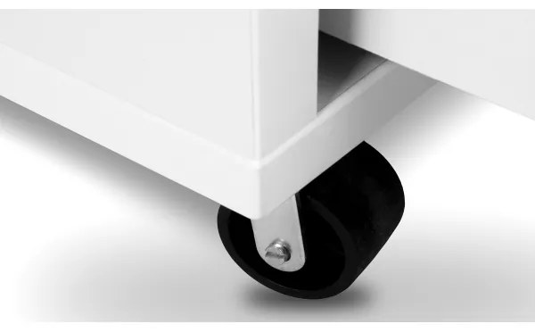 Detský úložný kontajner MIRUM 54,2x42,4 cm biela/šedá