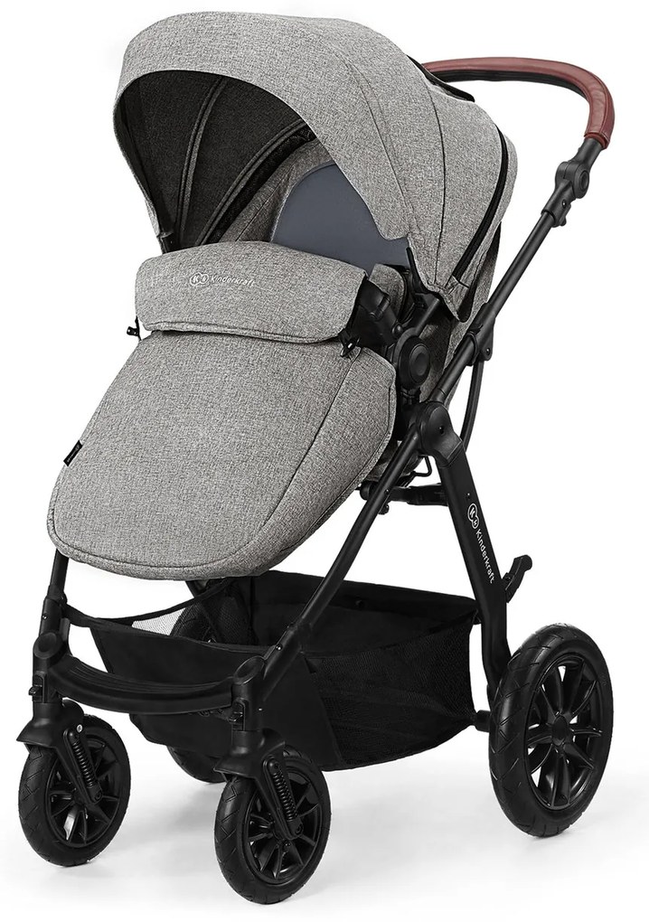 Kombinovaný kočík Kinderkraft 3v1 XMOOV - Grey