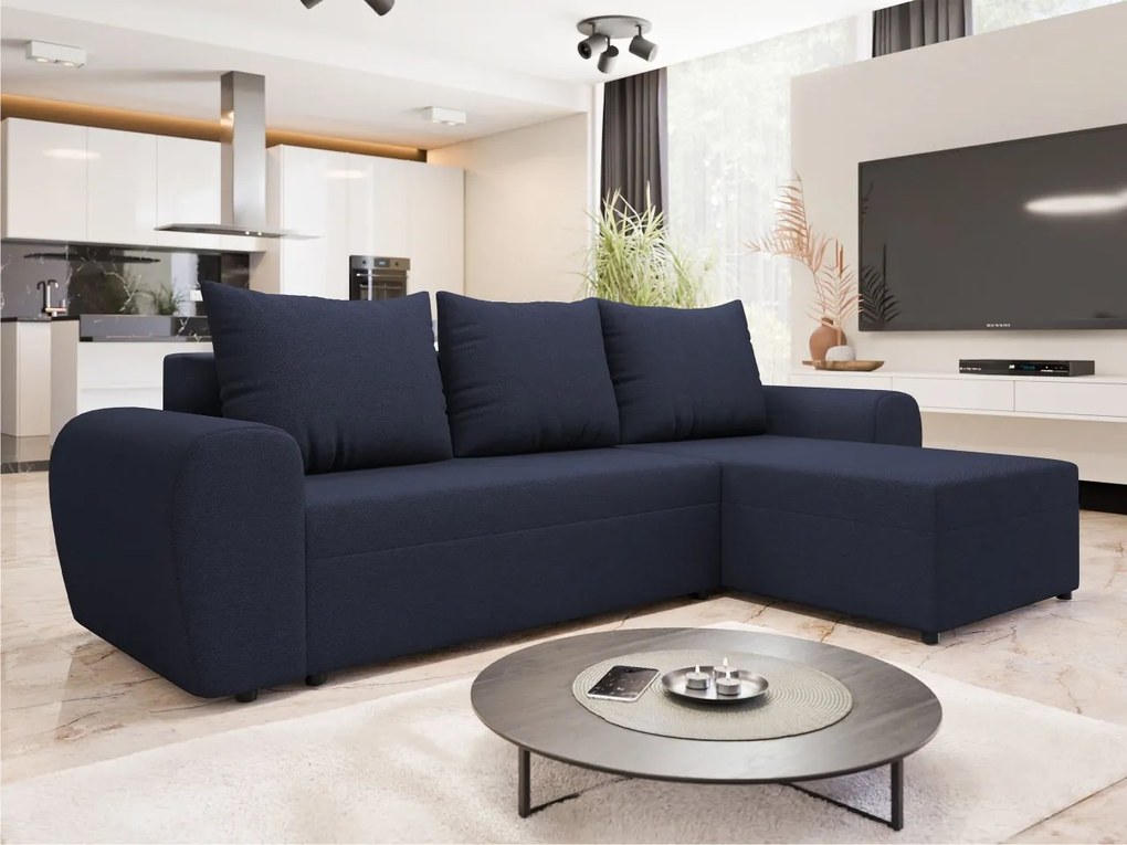 Rohová sedačka Anduvo L, Farby: Lux 05 + Lux 23