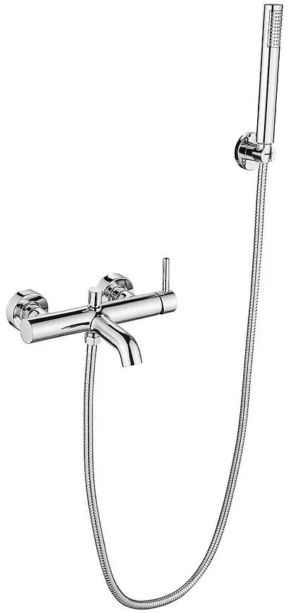 Batéria vaňová Ilma s vaňovou súpravou chróm