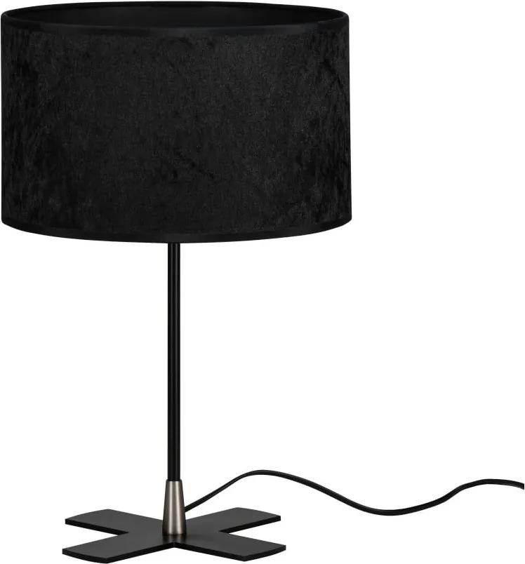Čierna stolová lampa Bulb Attack Quince