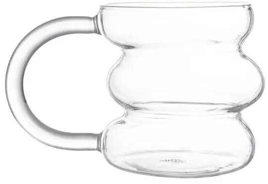 Hrnček BUBBLY priesvitný 888347 400 ml